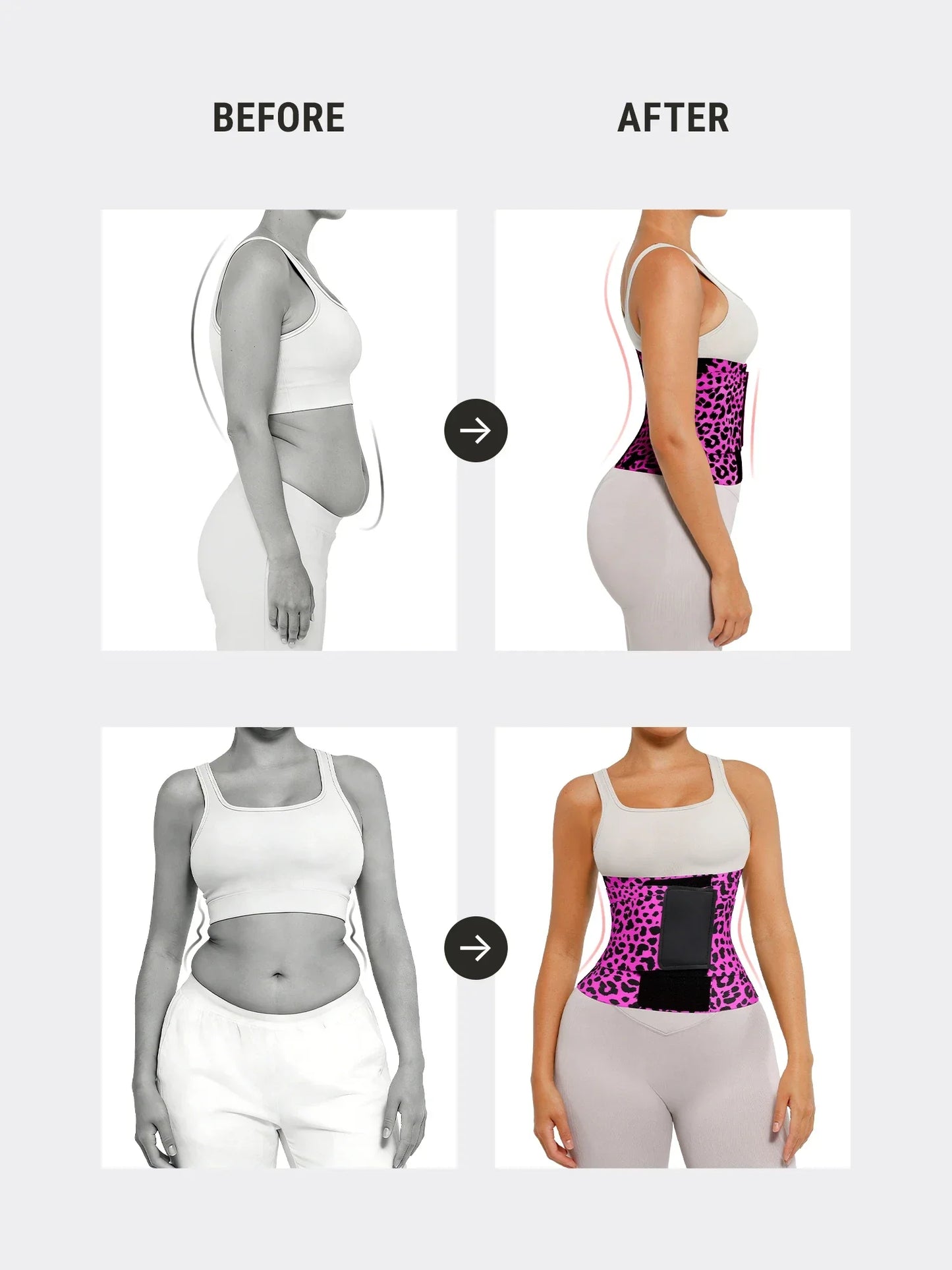 Aureva Triple Wrap Tummy Control Waist Trainer Belt