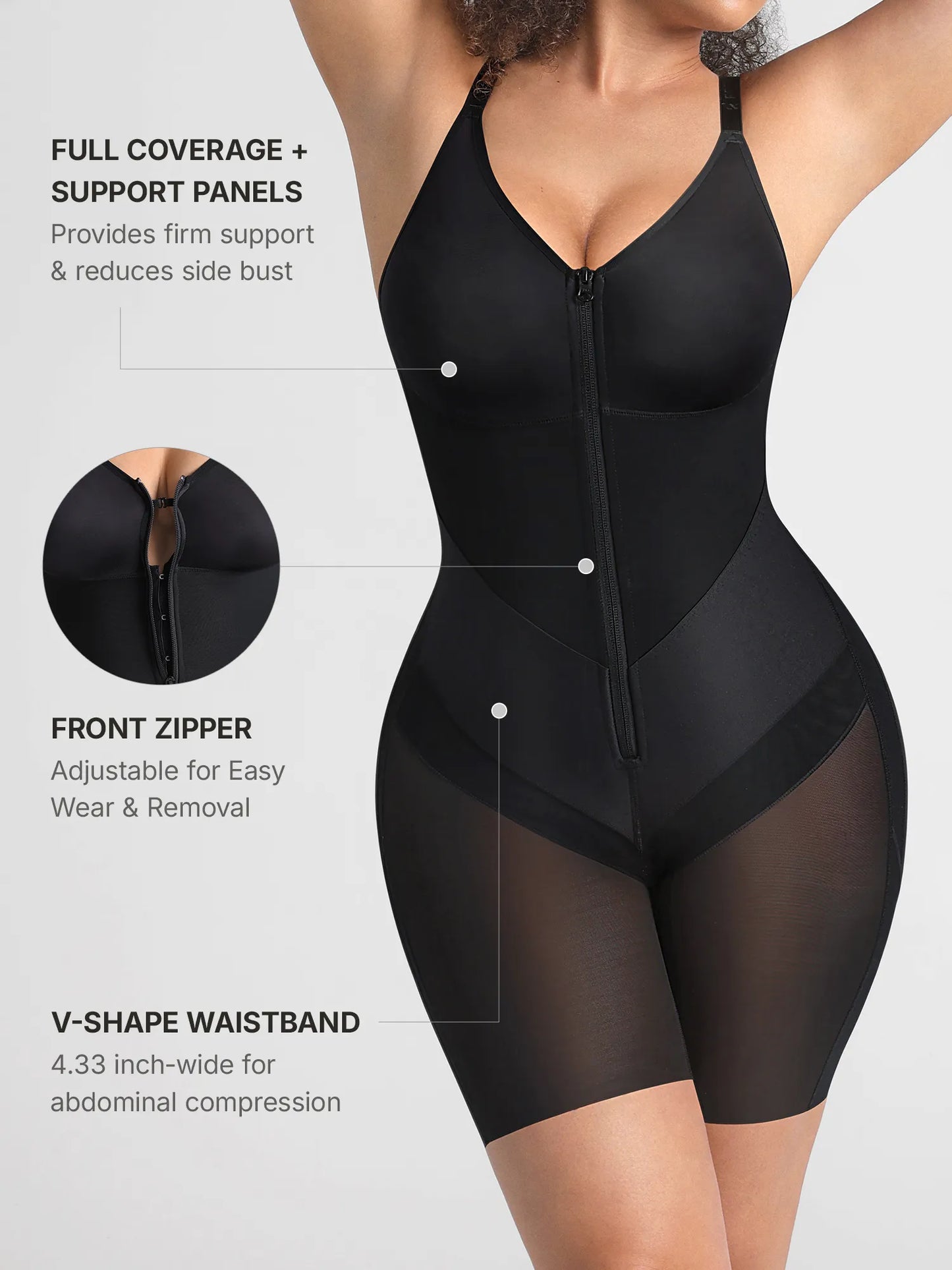 Aureva Full Sculpt Faja Bodysuit